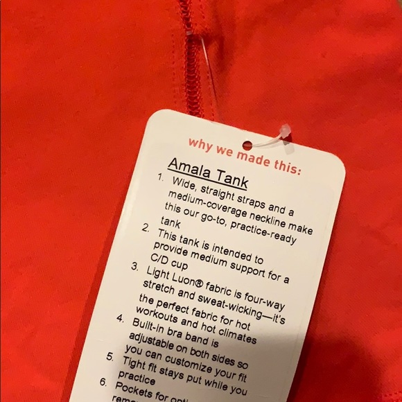 Lululemon Amala Tank size 10 *NWT* - Picture 7 of 8
